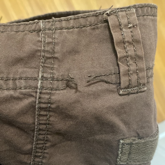 ROXY Vintage Women’s Brown Low-Rise Cargo Pants Size US 3 - Picture 8 of 9
